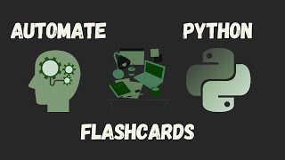 Automating Anki Flashcards with Python [upl. by Rehteh]