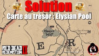 ELYSIAN POOL TREASURE  LOCATION AND METHOD  RED DEAD REDEMPTION 2 [upl. by Damas]