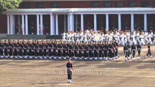 To the call of the trumpet all in unison at IMA parade [upl. by Niessuh428]