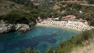 Sivota Mikri Ammos Beach Top View [upl. by Pacificas323]