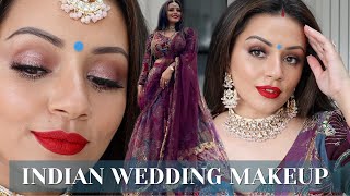 INDIAN WEDDING MAKEUP GRWM  KAUSHAL BEAUTY [upl. by Eahsed]