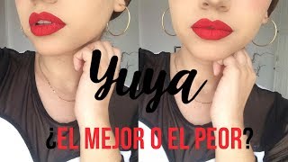 LABIAL DE YUYA ¿ES EL ROJO PERFECTO [upl. by Ebehp]