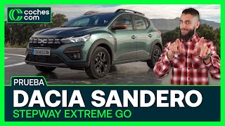 Desafiando expectativas con el DACIA SANDERO STEPWAY EXTREME GO 🔥 Prueba  Opinión  cochescom [upl. by Eidoj701]