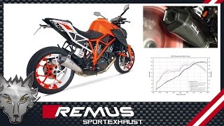 KTM 1290 Super Duke R Mod 2014 with REMUS Hypercone sport exhaust system [upl. by Chancellor]