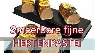 Smeerbare fijne HERTENPASTEI  wildmousse [upl. by Aicyle]