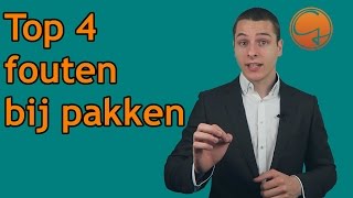 Top 4 beginners fouten bij het dragen van een pak [upl. by Wsan]