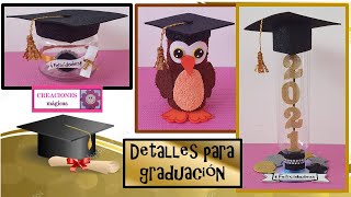 ♥♥Hermosos detalles para graduación♥Creaciones Mágicas♥♥ [upl. by Samid]