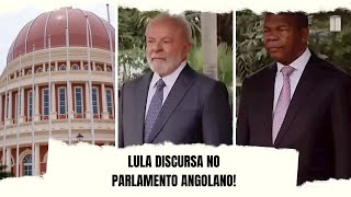 LULA DA SILVA DISCURSA NO PARLAMENTO ANGOLANO LIDERADO PELO MPLA QUE ESTÁ NO PODER A MAIS DE 48 ANOS [upl. by Khalsa528]