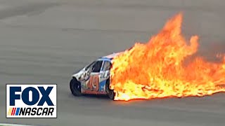 Top 5 NASCAR Wrecks at Pocono [upl. by Melena]