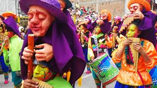 PARAISO DE LABRIEGOS DANZANTES DEL CERRILLO Desfile de Colectivos Coreografícos Pasto 2018 [upl. by Aratnahs346]