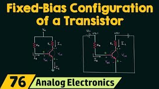 FixedBias Configuration of a Transistor [upl. by Rockel]