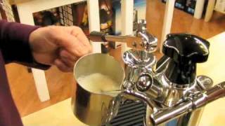 Frothing with the La Pavoni [upl. by Phelgen]