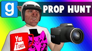 Gmod Prop Hunt Funny Moments  Vlogging at YouTurd HQ Garrys Mod [upl. by Eleira946]