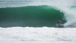 My First Time Ever Surfing in Nicaragua [upl. by Nove]