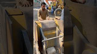 How excavator new bucket Line Boring Sentar plate adjust with welding shorts weldingworks [upl. by Shifra]