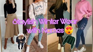 Staylish Winter Wear😍 ll Winter outfits ll Fashion and Trend ll [upl. by Nnaeirelav255]