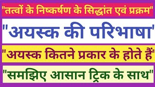 अयस्क तथा अयस्क के प्रकार ores and kinds of ores Ayask Kise Kahate Hain Class12 Chemistry [upl. by Hacim174]