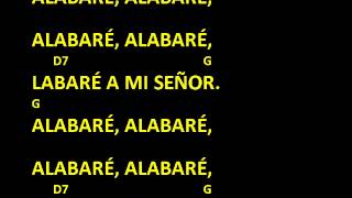 CANTOS PARA MISA  ALABARÉ  LETRA Y ACORDES  PASCUA Y ORDINARIO  ENTRADA [upl. by Led]