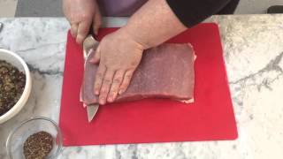 How to Butterfly a Pork Loin [upl. by Maffa]