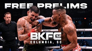 BKFC 52 SOUTH CAROLINA Free Prelims amp Countdown Show [upl. by Enait]