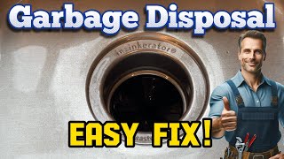 How to fix a garbage disposal that wont turn on [upl. by Sullecram541]