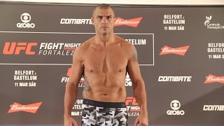 UFC Fight Night 106 Official WeighIn [upl. by Cilurzo]