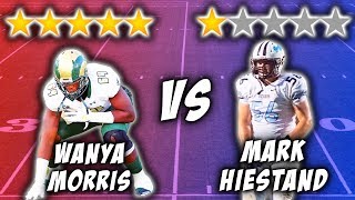 5 Star Recruit vs 1 Star Recruit OFFENSIVE TACKLE EDITION  Sharpe Sports [upl. by Leorsiy]