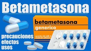 BETAMETASONA para que sirve efectos dermatitis eczema prurito despellejamiento de la piel [upl. by Norb976]