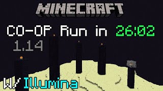 World Record Minecraft COOP Run in 2602 w IlluminaHD OLD [upl. by Irrak311]