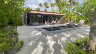 Patina Maldives  One bedroom Beach Pool Villa [upl. by Osicnarf]