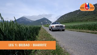 Tulpenrallye 2024  Leg 1  Bilbao  Biarritz [upl. by Jamesy]