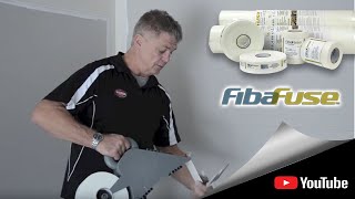 Installing FibaFuse Joint Tape [upl. by Ecad]