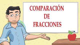 Comparación de fracciones con diferente denominadorCómo comparar fracciones heterogéneas fácil [upl. by Amsa148]