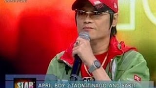 Startalk April Boy Regino malubha na nga ba ang karamdaman [upl. by Knuth]