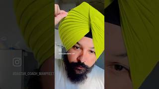 Sardaar ji ❤️sardaari pagg newsong patialashahi turban shorts [upl. by Cini]