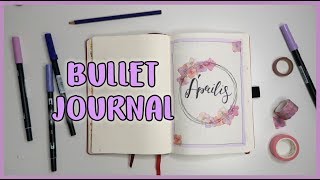 Bullet Journal Április  Viszkok Fruzsi [upl. by Tad]