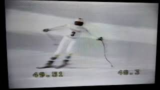 Womens World Cup Skiing Schruns Downhill Austria 1983 [upl. by Ahsetan]