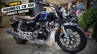 All New 2024 Honda Highness CB350 Legacy Edition OBD2 Review  On Road price Features [upl. by Eetak298]