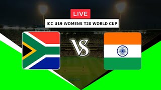 🔴LIVE SOUTH AFRICA WOMEN U19 VS INDIA WOMEN U19  ICC U19 WOMENS T20 WORLD CUP 2023  SAW VS INDU19W [upl. by Roxi906]