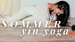 Lass dich von deinem Atem tragen 💫 Yin Yoga für den Sommer 40 Minuten [upl. by Rhodia]