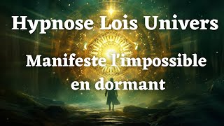 Ecoute cette hypnose et limpossible se manifestera en dormant  force invisible  loi dattraction [upl. by Haerdna753]