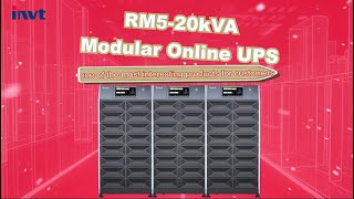 One of the most interesting products for INVT customers 520kVA modular online UPS  INVT Power [upl. by Onez]