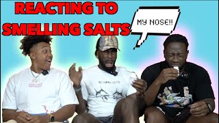 Trying Smelling Salts  Nose Bleach [upl. by Akinuahs]