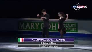 Anna CAPPELLINI  Luca LANOTTE  European Figure Skating Championships 2015 Gala EX [upl. by Althee]