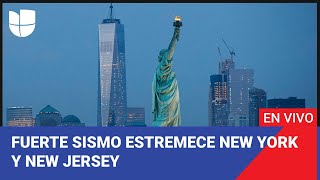 Edicion Digital Terremoto estremece New York y New Jersey [upl. by Graubert316]