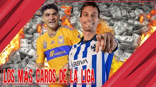 ESTOS SON LOS 6 JUGADORES MÁS CAROS DE LA LIGA MX ⚽💸 [upl. by Bega]