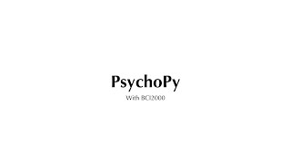 PsychoPy Tutorial [upl. by Nuy]