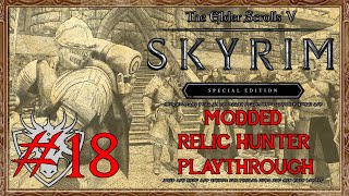 Skyrim Modded Relic Hunter Playthrough  18  We Got Our Own Airship [upl. by Elleuqram315]