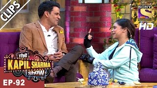 Sarla has a blast with Manoj Bajpayee  The Kapil Sharma Show  25th Mar 2017 [upl. by Alek693]