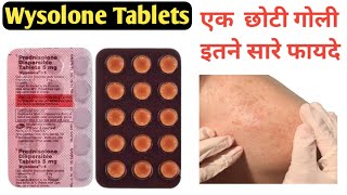 Wysolone Tablets  Wysolone 5 mg Tablet Uses In Hindi  prednisolone tablets [upl. by Saxet]